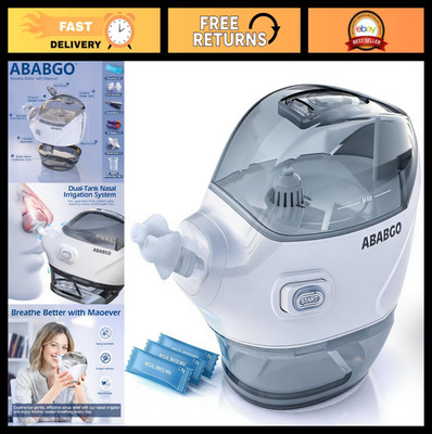 Nasal Irrigation System - Electric Neti Pot Sinus Rinse Machine for Nasal Care,