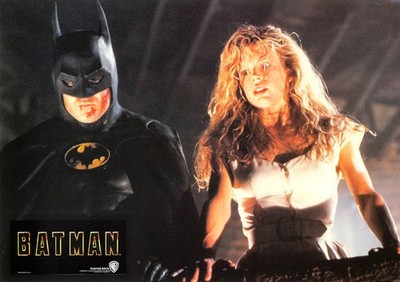 Batman ORIGINAL Aushangfoto Tim Burton / Michael Keaton / J Nicholson / Basinger