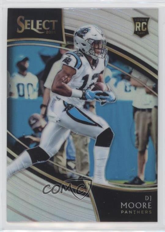 2018 Panini Select Field Level Silver Prizm DJ Moore #208 Rookie RC qq1