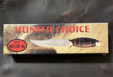 Knife Fixed Blade, Hunter Choice Old Bud K, Art #T-2 stainless Steel 10”