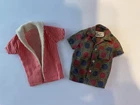 vintage ken barbie doll shirt and swim shirt 1960s #783 and 750