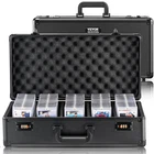 162 PSA Graded Card Storage Box 5 Slots Sports Card Holder Case Coded Lock