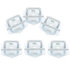 6 Pcs Peg Board Hooks Hanging Metal Pegboard for Tools Utility Garage