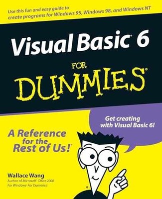 Visual Basic 6 For Dummies - Paperback, by Wang Wallace - Very Good a