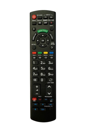 Telecomando Universale Need4Spares Per TV Panasonic TXL32X20B E Altro - Nero Wireless