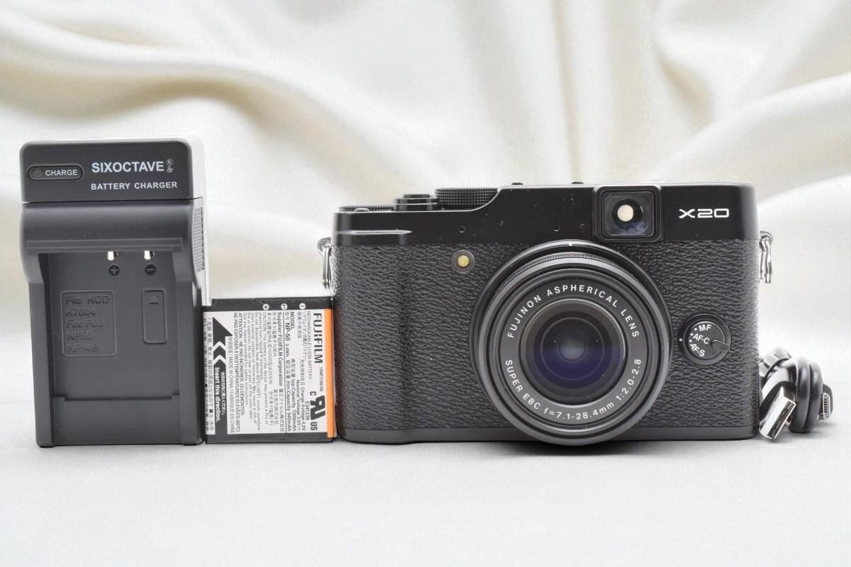Mint] Fujifilm Fuji X Series X20 12.0MP Digital Camera Black w