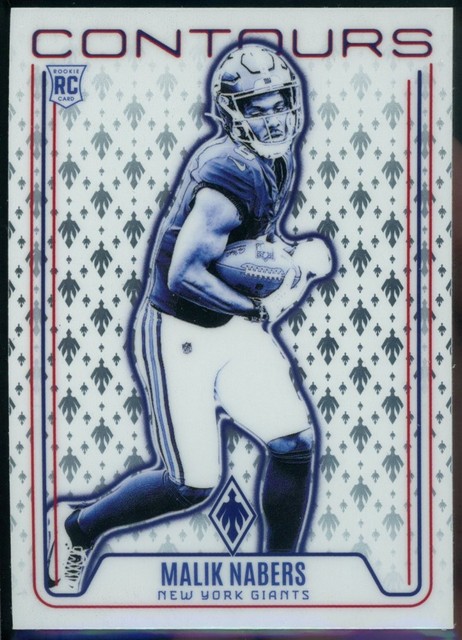 2024 Panini Phoenix #CON-MNS Malik Nabers Contours