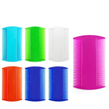 Lice Comb, 7 Pcs Flea Comb, Hair Double Sided Fine Tooth Combs, Removal Dandruff