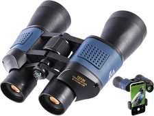 12X50 Binoculars for Adults High Powered HD Waterproof Compact Binoculars with C
