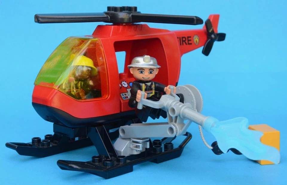 LEGO 4967 - Fire Helicopter - DUPLO Town / Fire - 2005 - Image 2 of 4