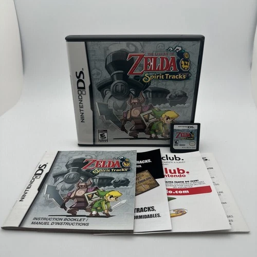 The Legend of Zelda Spirit Tracks Nintendo DS Complete CIB Tested Authentic
