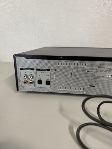 Sony RCD-W500C 5 Disc CD Recorder Compact Disc Changer + Remote Control Tested - Picture 3 of 10
