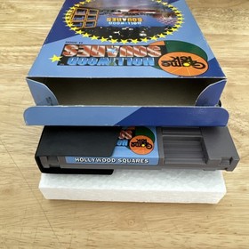 1989 Nintendo Hollywood Squares CIB NES Complete In Box