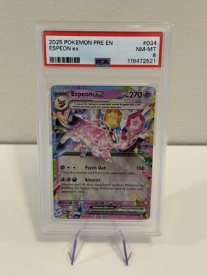Espeon ex 034/131 Sv: Prismatic Evolutions Holo for sale online | eBay Espeon ex 034/131 Sv: Prismatic Evolutions Holo for sale online | eBay