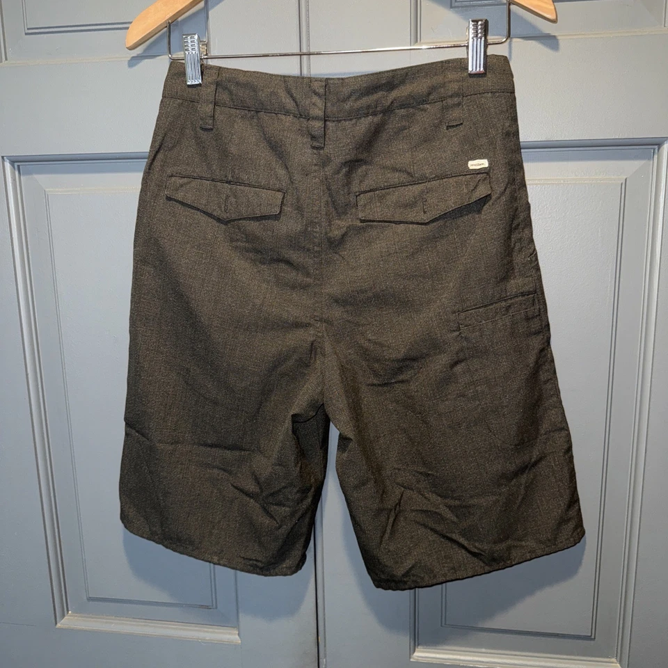 Matix Mens Higgins Black Shorts Size 28 Skate Surf Casual Slim Fit - Image 3 of 3