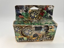 Disposable Camera 35mm Flash Camera 27 Exposures; Package Is Worn