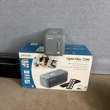 Plustek Opticfilm 7200 35 mm Film Scanner Slide Digital Converter No Software