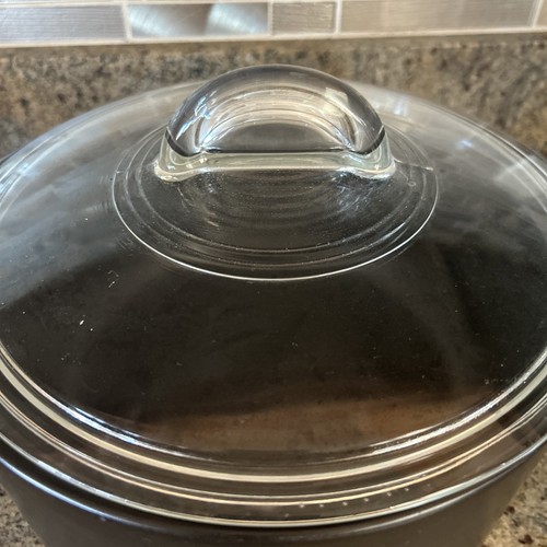Pampered Chef: Rockcrok Dutch Oven 4 Qt - Rock Crock with Glass Lid -Retail $150 - Picture 2 of 5