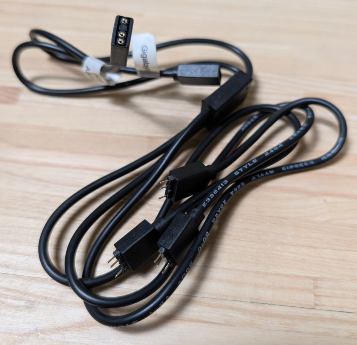 Cooler Master ARGB 1-to-3 Splitter Cable, 3-Pin LED Connector, 50 cm