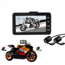 KY-MT18 Motorcycle DVR Camera with Dual Front/Rear Moto Recorder Motorbike Dash