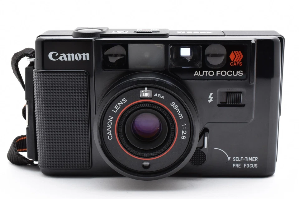 【NEAR MINT in Case】Canon AF35M Autoboy point & shoot 35mm Film Camera From JAPAN - Image 2 of 4