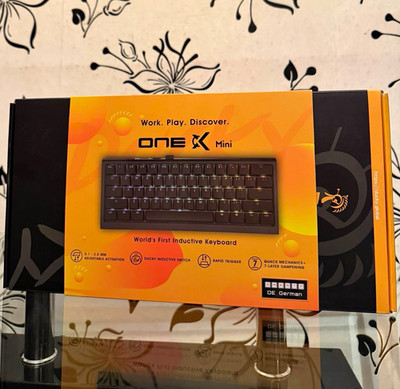 Ducky One X Mini mechanische Gaming-Tastatur QWERTZ DE RGB Bluetooth USB schwarz