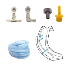 Pool Slide Spray Kit, Pool Spray Kit with Hose Adaptor, Swimming Pool Slide R...
