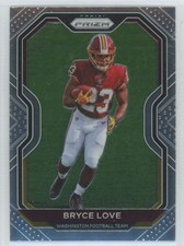 2020 Panini Prizm Bryce Love Washington Football Team #180