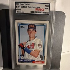 Topps Traded 1992 Nomar Garciaparra #39T Team USA PRO 9 Rookie Baseball
