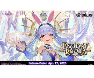 Hololive OCG English Set 05 Enchant Regalia Booster Box Sealed New