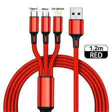 3-In-1 / 4-In-1 USB Cable Type C Usb Micro for Iphone Samsung Huawei Xiaomi Mult