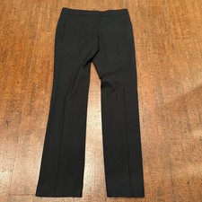 Tory Burch Women’s 10 Long Black Straight Leg Dress Pants