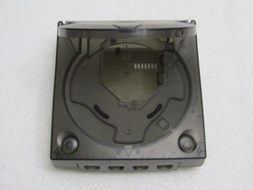 Sega Dreamcast Clear Smoke Charcoal Black Replacement Shell - Brand New!