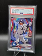 2024 Bowman's Best Shohei Ohtani Refractor #33 PSA 8 NM