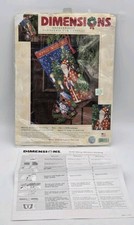 Dimensions 9120 Merry Moment Christmas Stocking Needlepoint (INSTRUCTIONS ONLY)