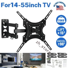 Universal TV Wall Mount Bracket Tilt for 14-55 inch Adjustable Bracket USA STOCK