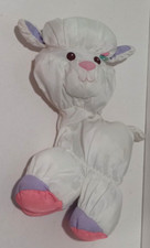 Vintage 1997 Fisher Price Puffalump 12  White LAMB plush animal Sheep RARE 1229