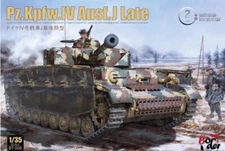 1/35 Border Models German Pz.kpfw.IV.Ausf J Late w/Workable Track Links #BT008