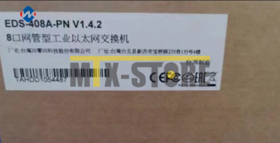 1PCS MOXA EDS-408A-PN ETHERNET SWITCH NEW IN BOX