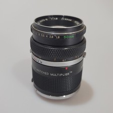 Olympus OM System F.Zuiko Auto S 50mm 1:1.8 Lens for Olympus 35mm Film Camera
