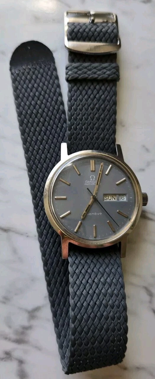 Omega — OMEGA GENEVE Grey Dial 1970s Automatic Watch CAL. 1020 REF. 166.0117