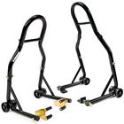 Motorcycle Front+Rear Paddle Wheel Lift Stand For Honda CBR 600 600RR CBR600RR