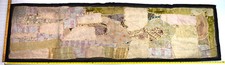 Vintage Asian Traditional Tapestry Table Runner Handmade Banjara Work. i17-158
