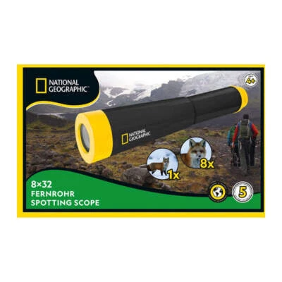 National Geographic 8x32 Childrens Spotting Scope - Photo 1/2