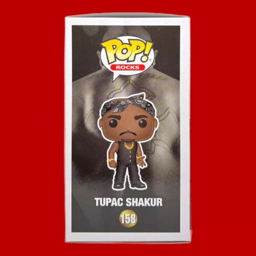 New Funko POP ROCKS Tupac Shakur 2PAC Vinyl Figure - Picture 2 of 6