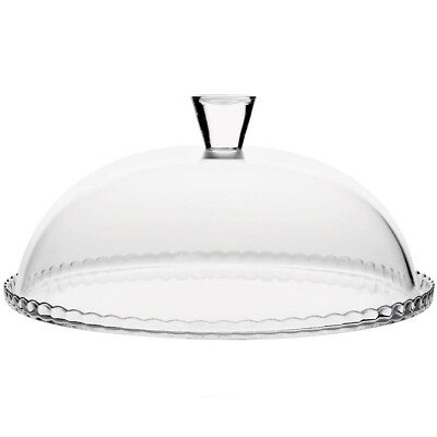 Pasabahce Tortenplatte Glasplatte Kuchenplatte Tortenständer Servierplatte 32 cm