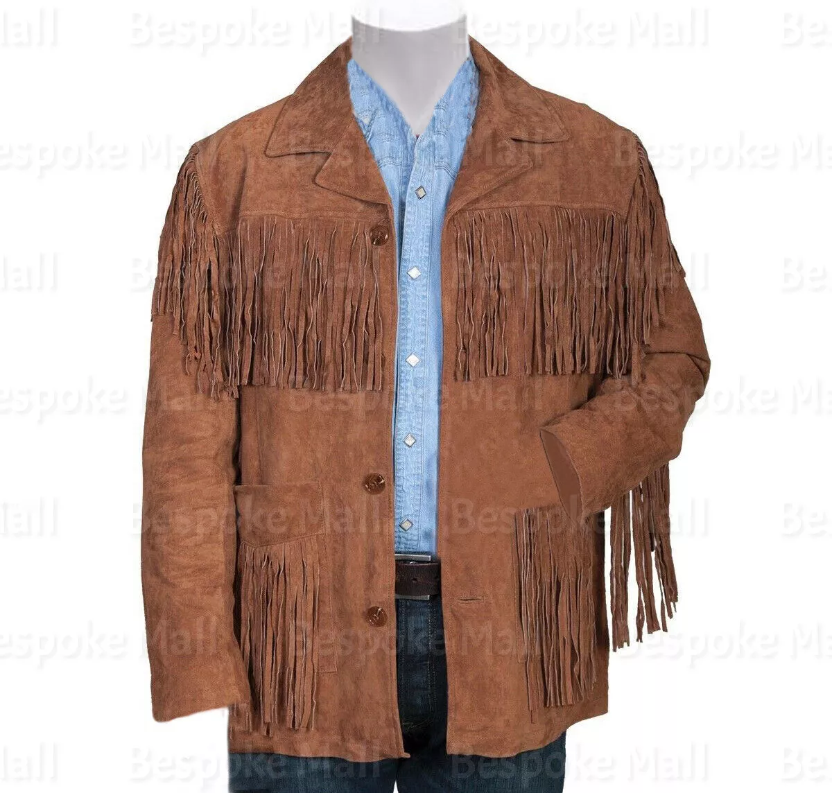 Suede fringe shop jacket mens