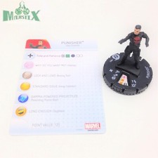 Heroclix Deadpool set Punisher 003 Fast Forces figure w/card 