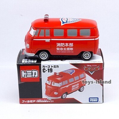 Tomica Disney CARS C-19 Fillmore Volkswagen ( Fire Command Vehicle
