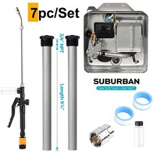 RV Water Heater Magnesium Anode Rod Flush Wand Rinser 9.25" For Suburban 232767